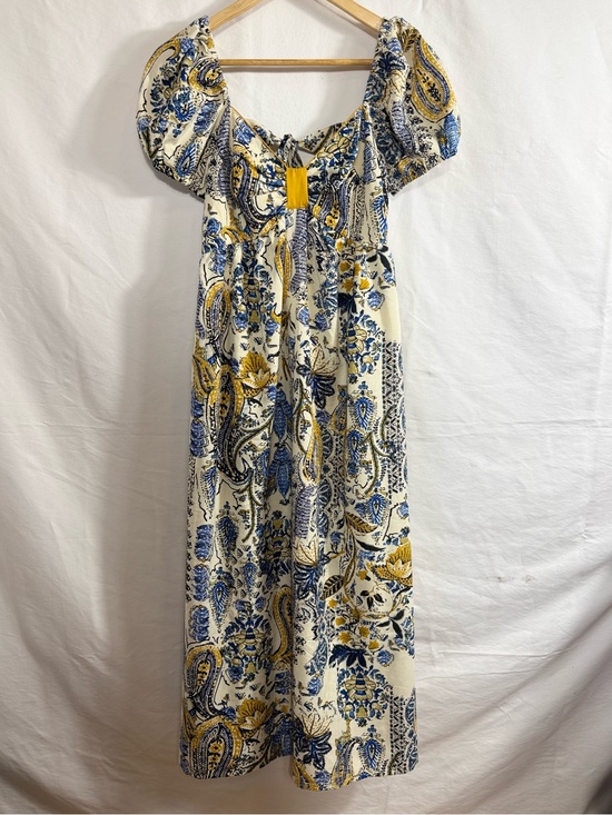 Band Of The Free Dresses & Skirts - Land of the Free Multicolored Short-Sleeve Midi Dress.